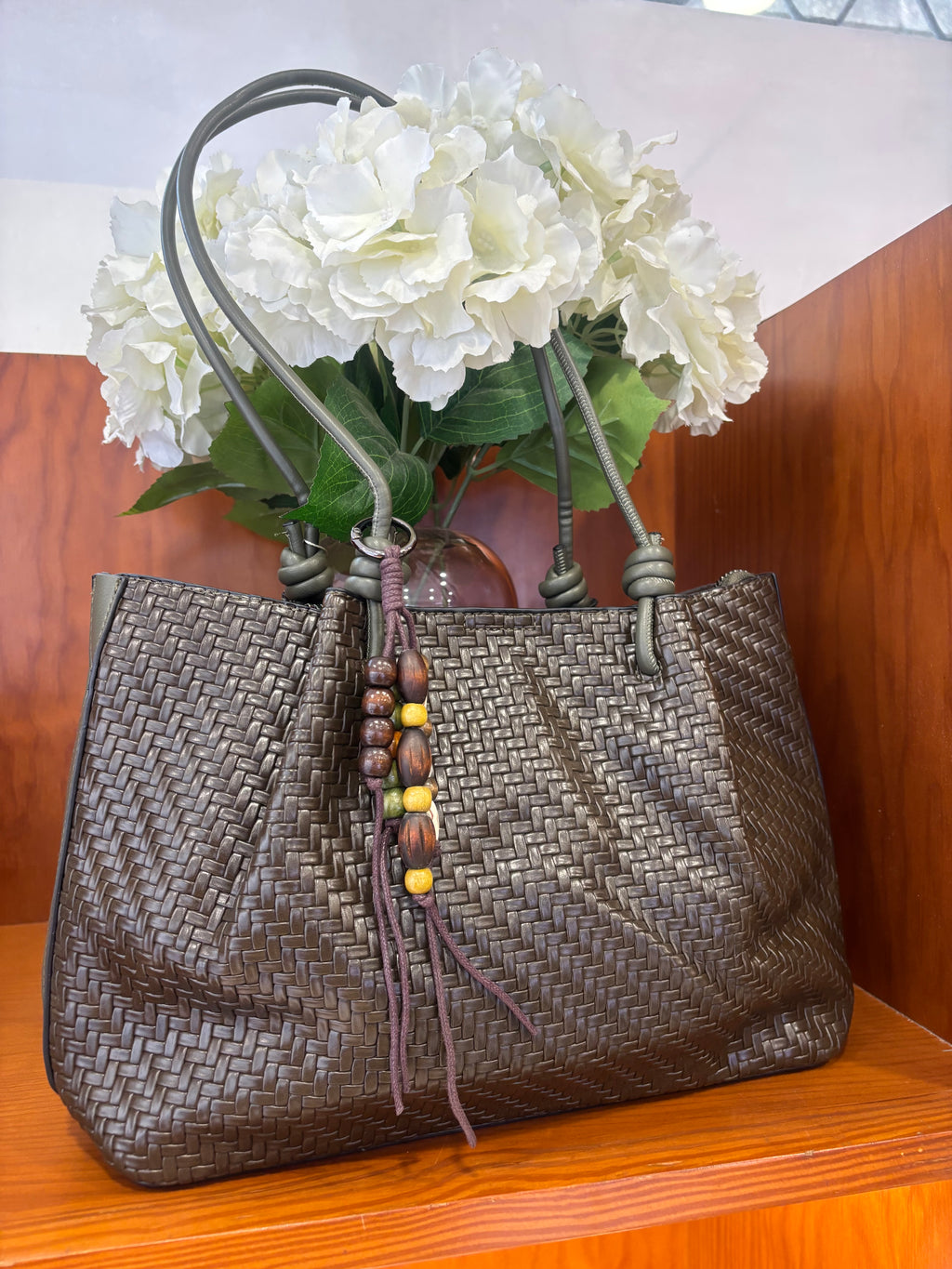 Bolso Diva Grande Verde Oscuro