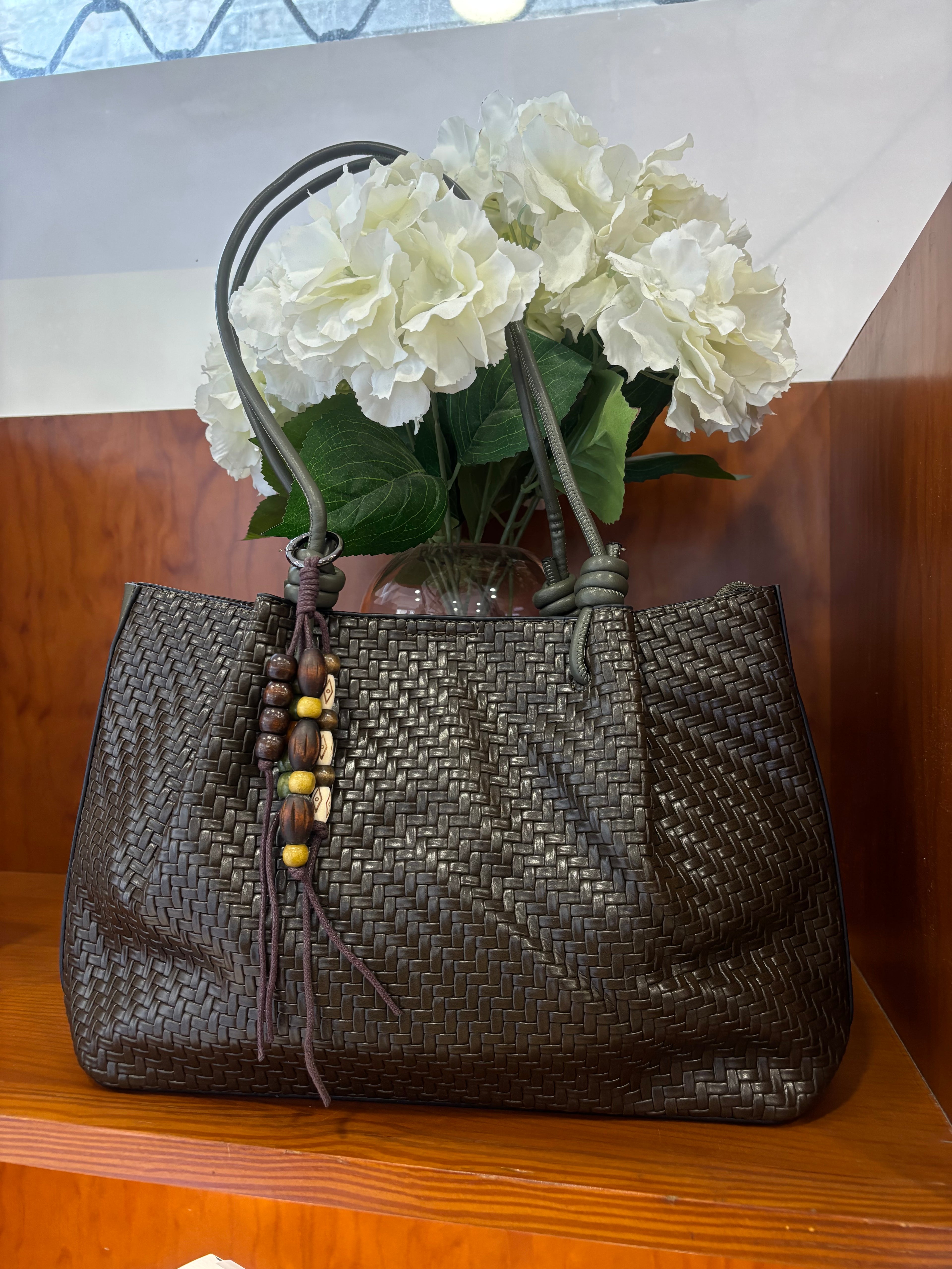 Bolso Diva Grande Verde Oscuro