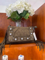 Bolso Boho Verde Oscuro