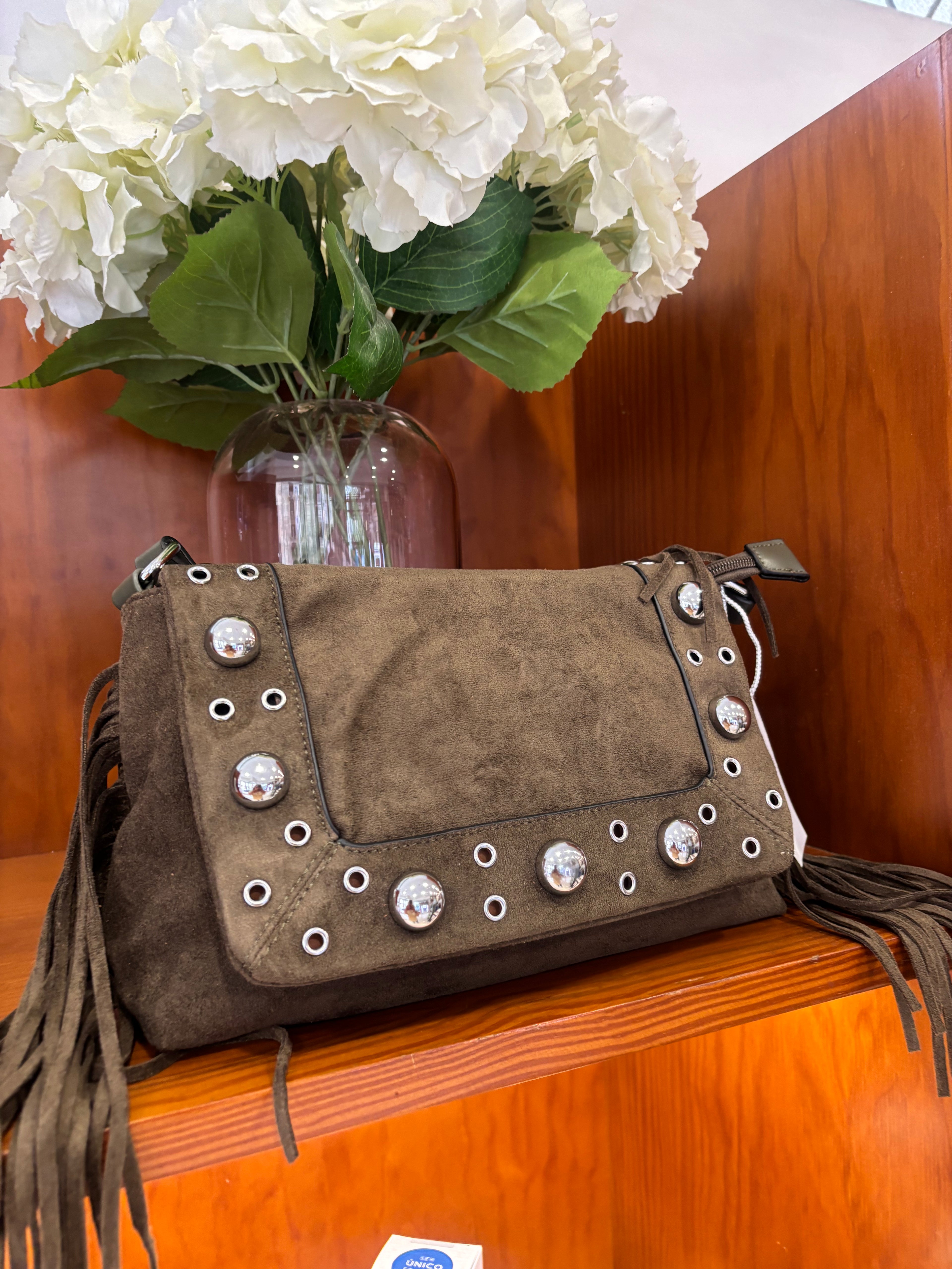Bolso Boho Verde Oscuro